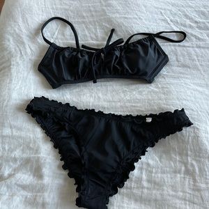 Black bikini